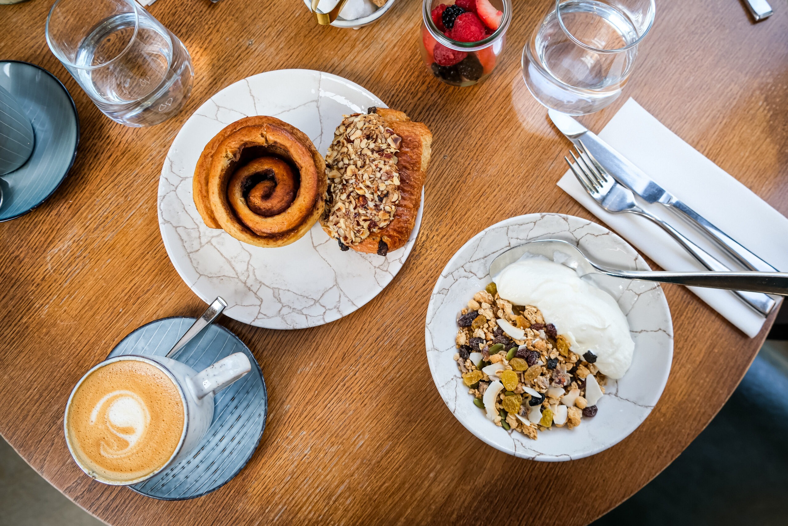 Stock Image of a continental breakfast